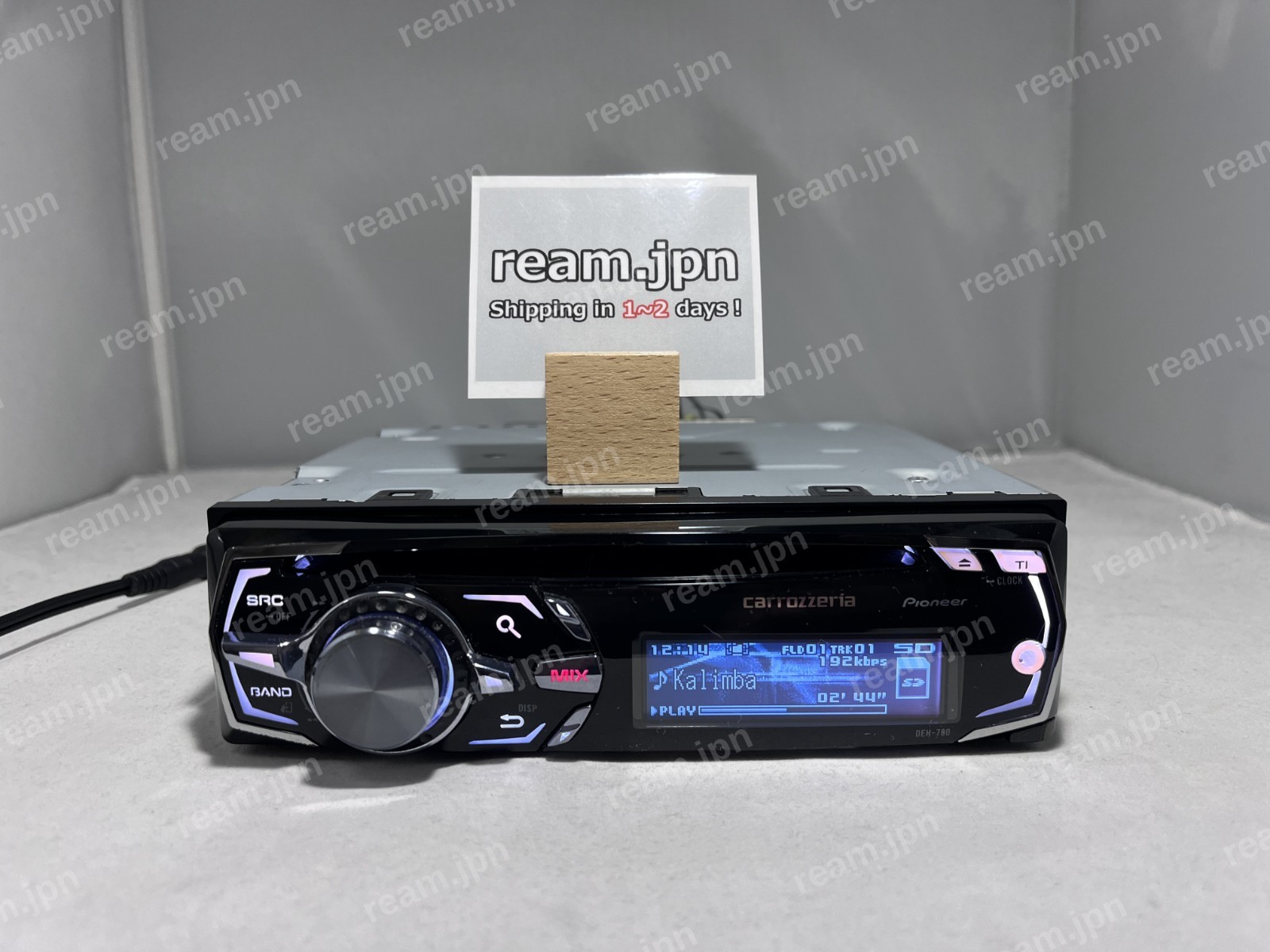 Pioneer Carrozzeria DEH-780 1DIN CD Player MIXTRAX AUX USB Tested In Stock JDM