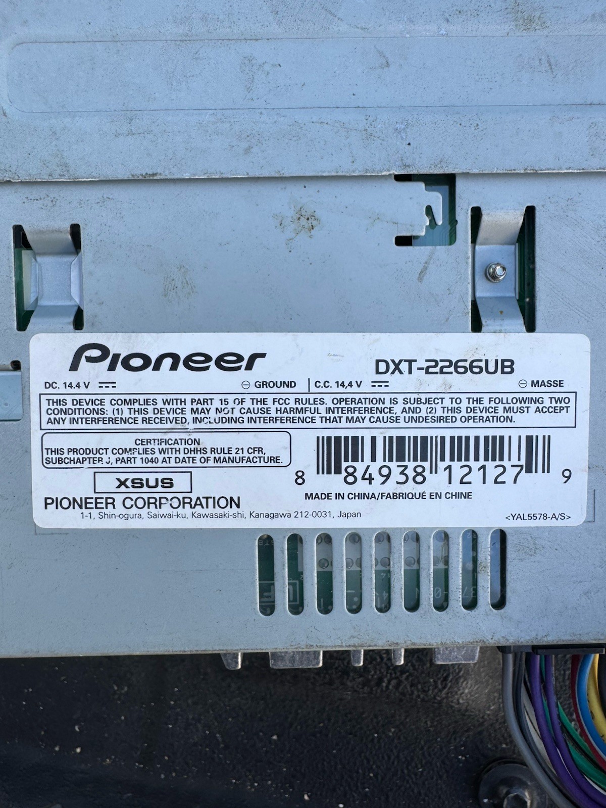 Pioneer DEH-1200MP Car Stereo-MP3/CD/WMA/AM/FM-Stereo
