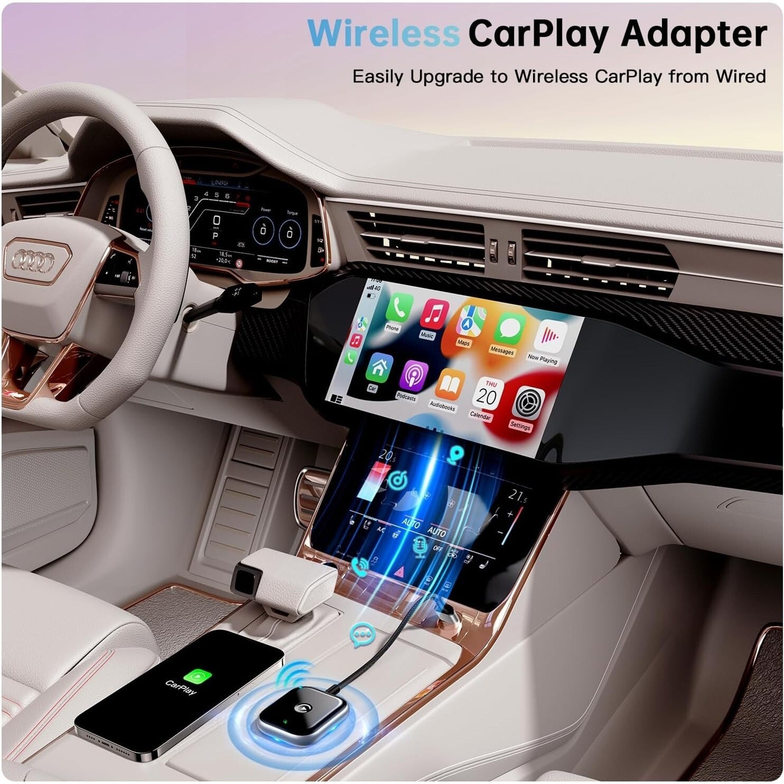 Wireless CarPlay Adapter for Apple CarPlay-NEW-U