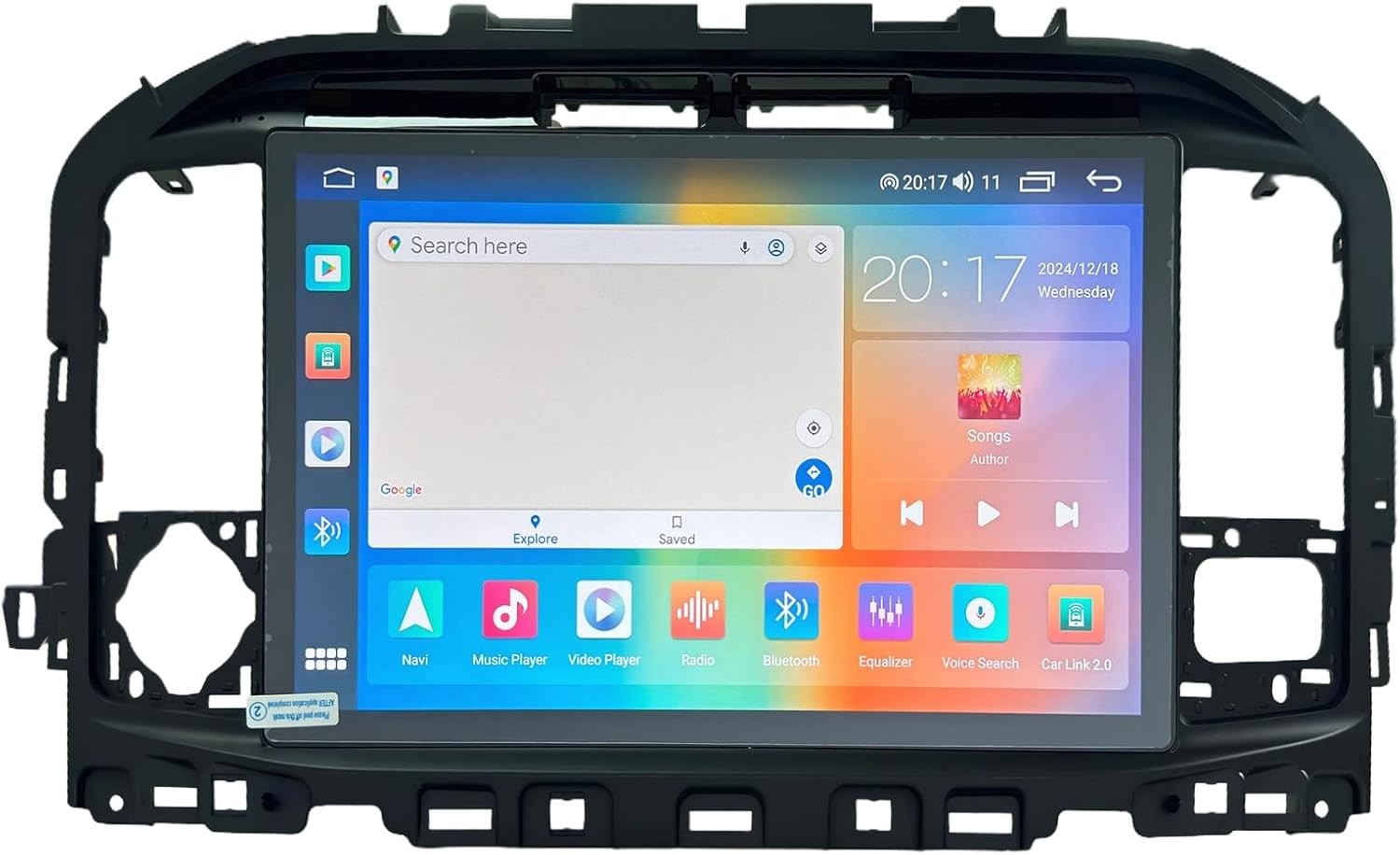 13.1” Car Radio Stereo GPS Carplay Android Auto For Ford F150 2022-2024 64GB