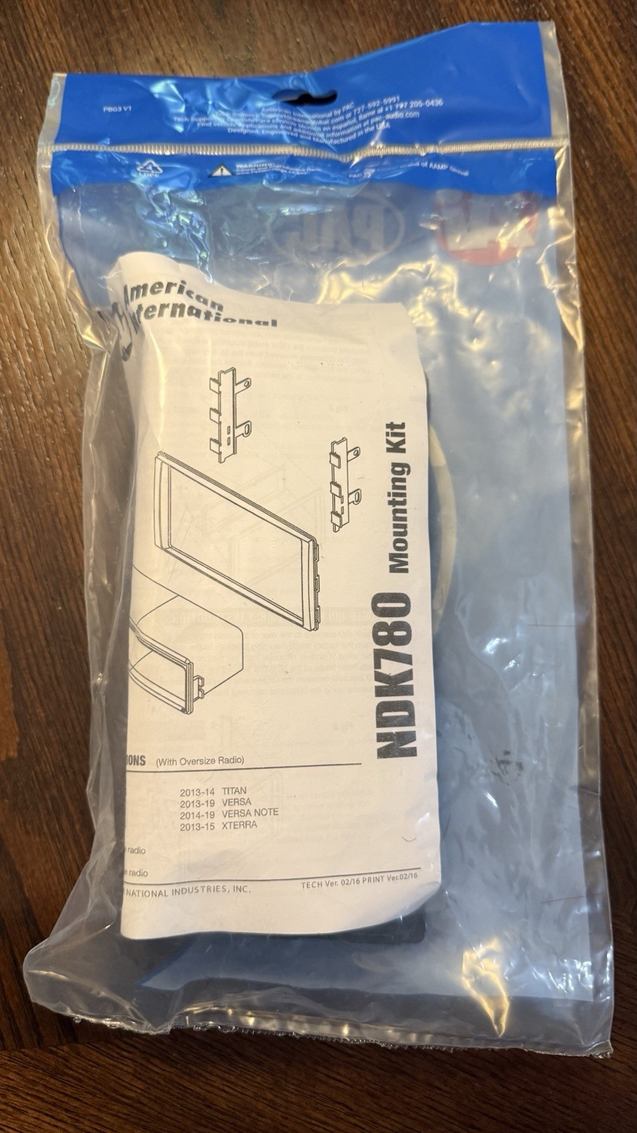 American International NDK780 Nissan Single/Double DIN Dash Kit New