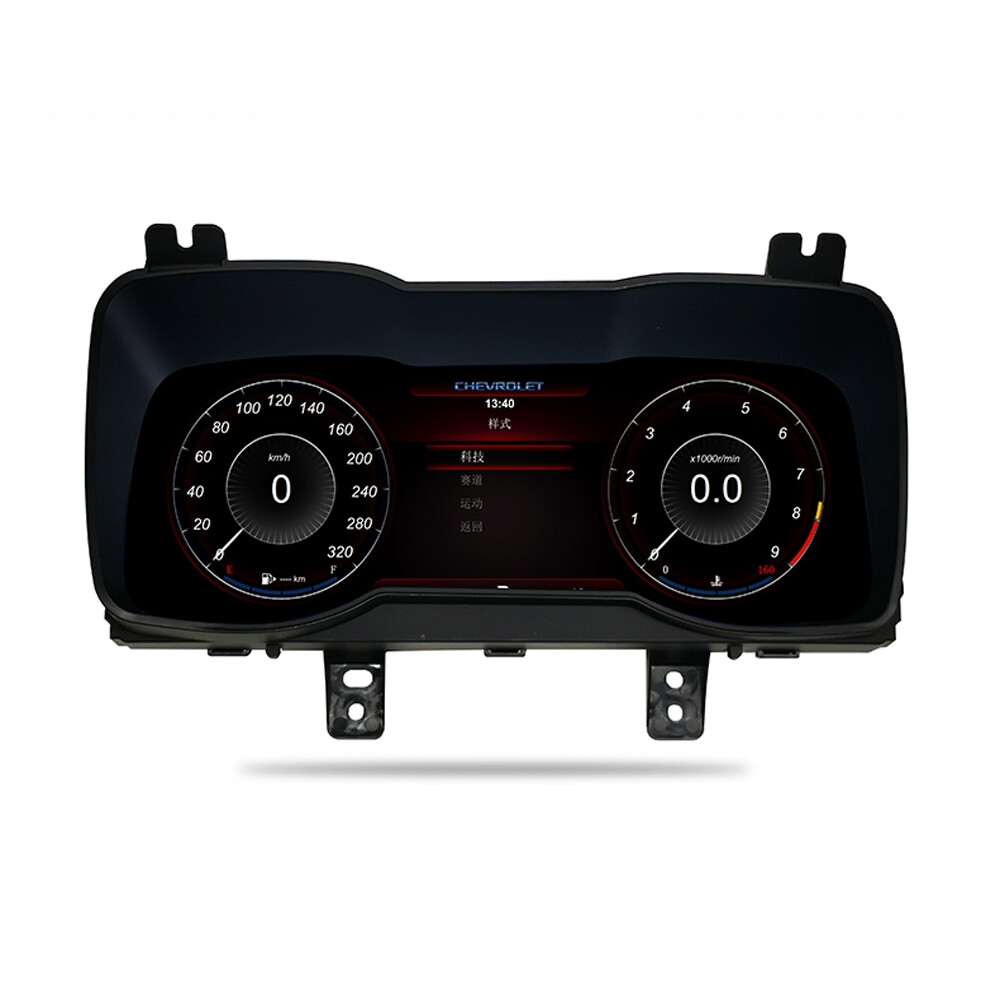 LCD Digital Instrument Cluster Speedometer Fits For Chevrolet Camaro 2010-2015