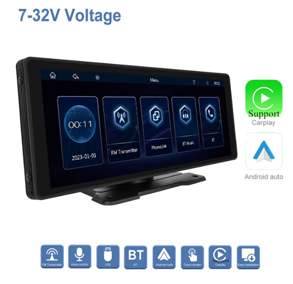 Car Radio For Carplay Wireless Adapter Touch Screen Bluetooth Mirror Link WIFI