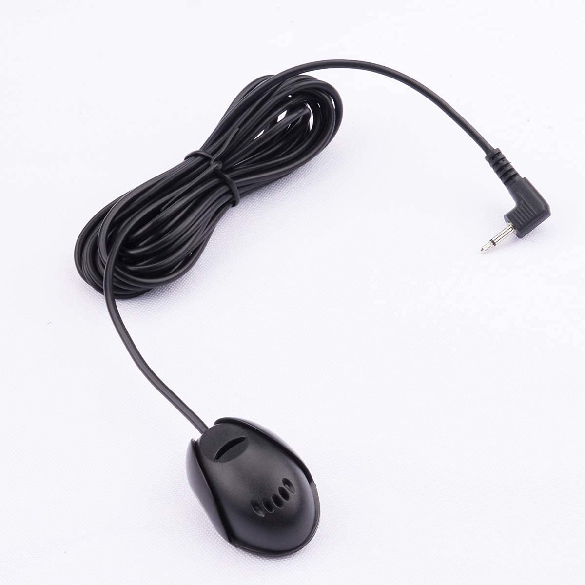 FingerLakes Mic 3.5mm External Microphone Assembly for Car Vehicle Head Black
