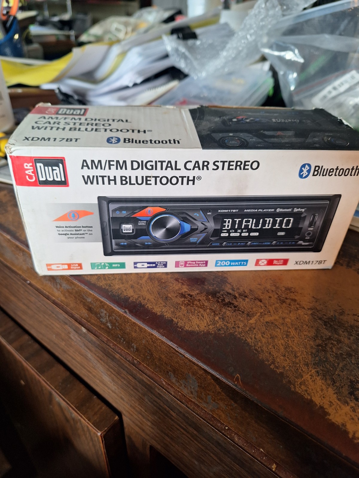 Dual XDM17BT Multiplayer Bluetooth Stereo Head Unit Radio