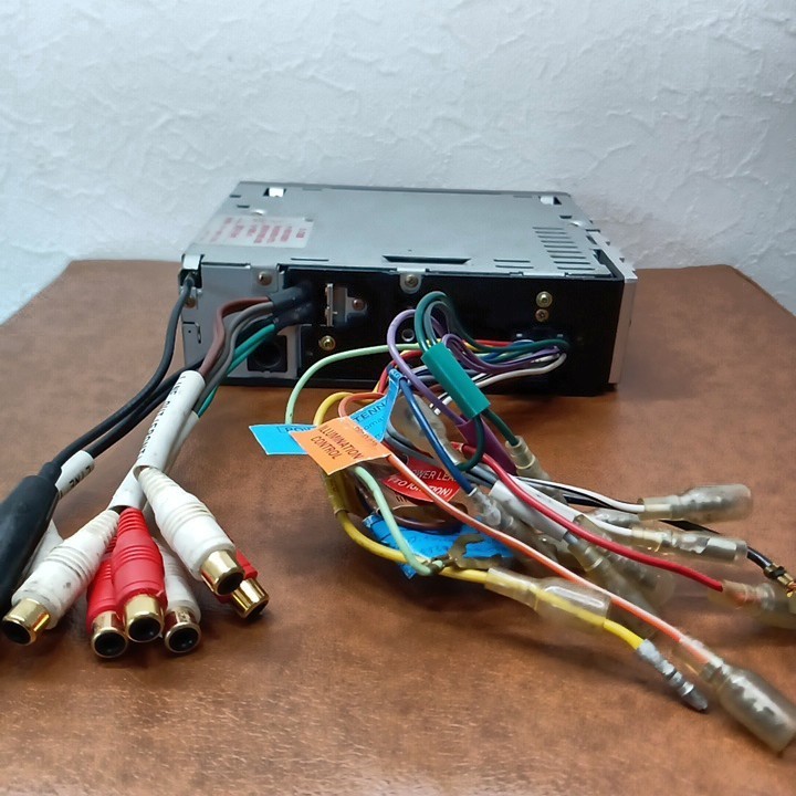 JVC KD-SH919 1DIN Car Audio CD Receiver WMA MP3 Stereo Tested Ships in 1 Day