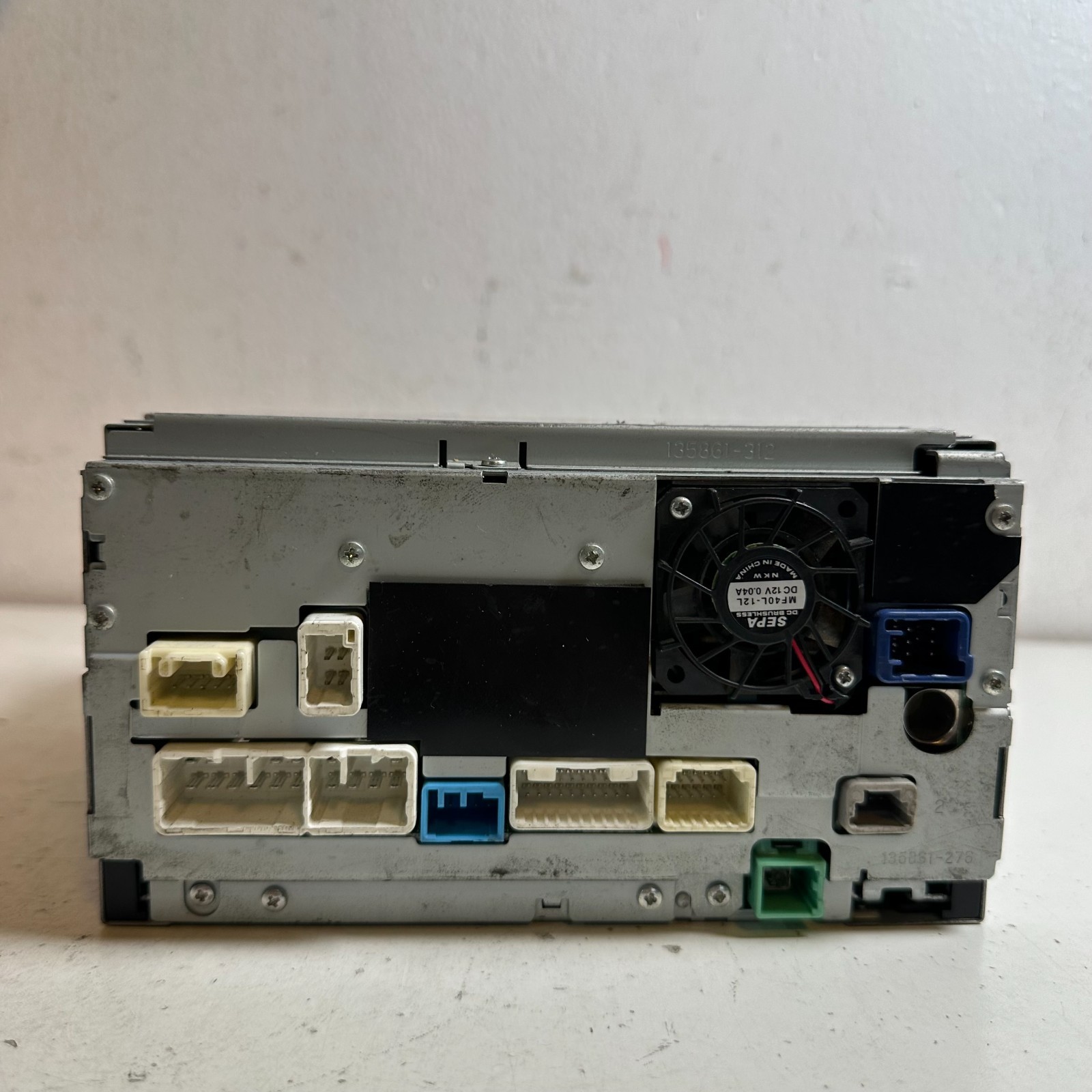 Fujitsu Eclipse AVN 6620 7″ TFT LCD Built-in Amplifier DVD Navigation Receiver