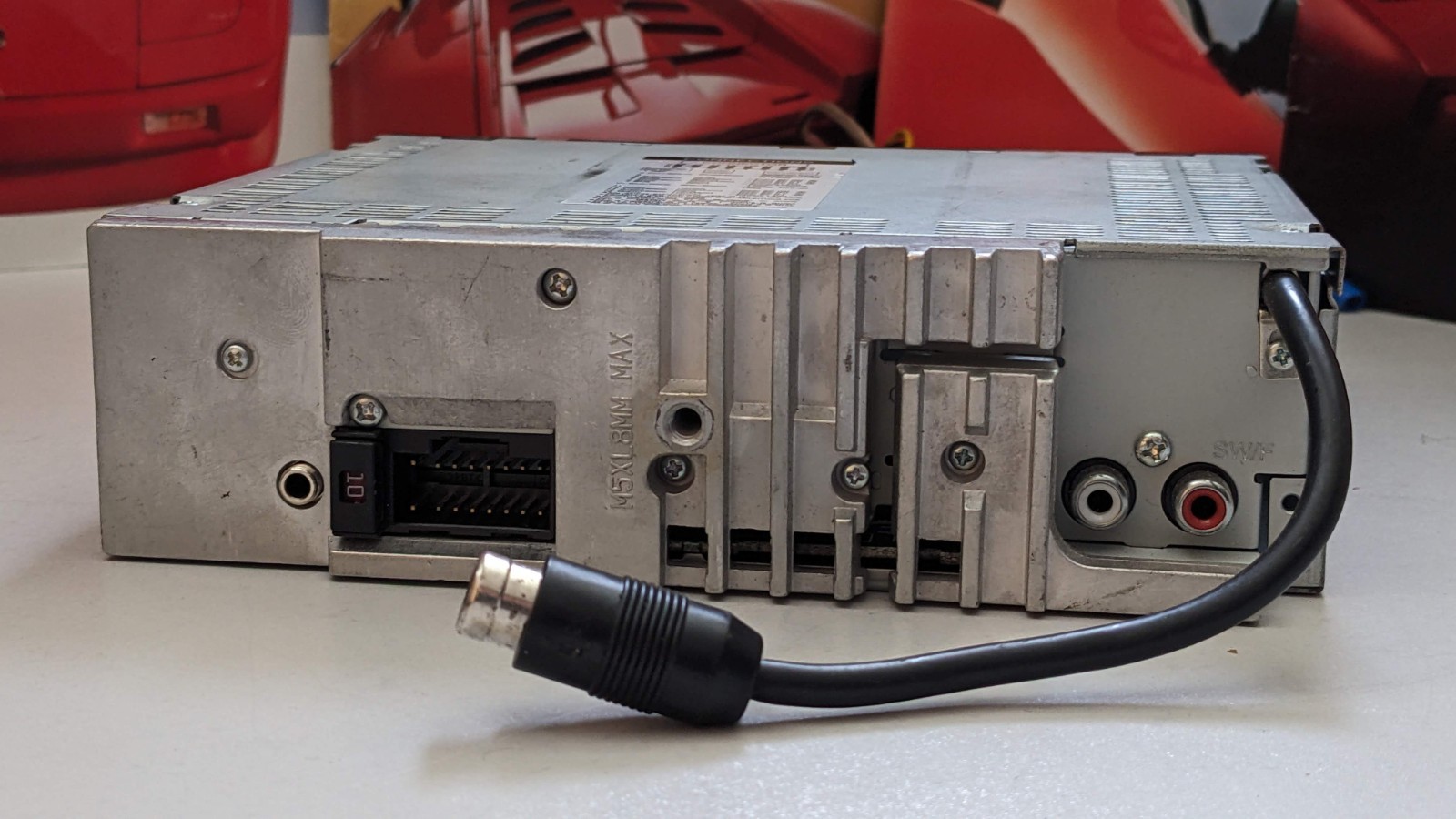 Alpine CDE-9843R Car Stereo AM/FM MP3 WMA CD Receiver – 4 X 45 Watt