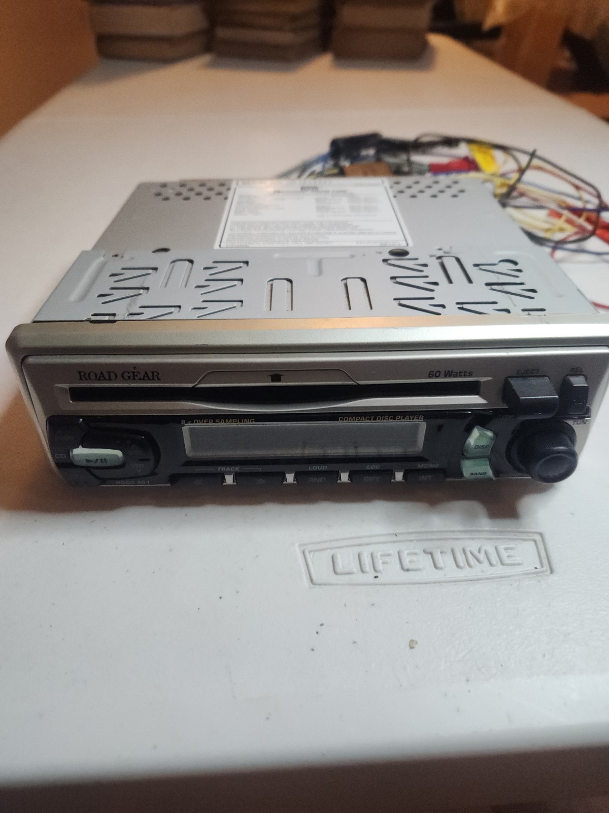 Road Gear RGCD401 Cd Player Used Good Tested