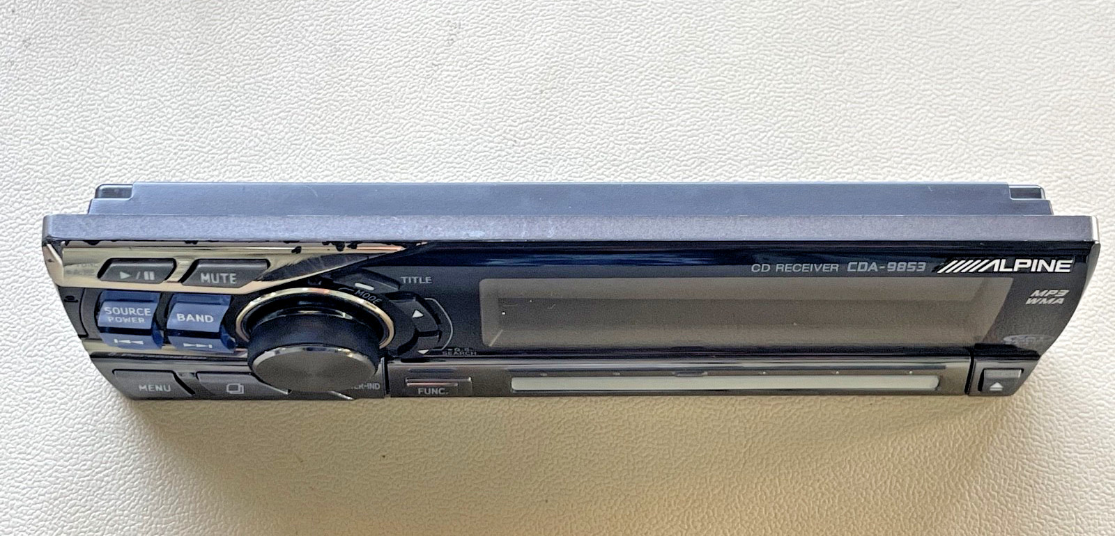 Old School Alpine CDA-9853 MP3/WMA CD Receiver, Video Available — Sped up 1.5x
