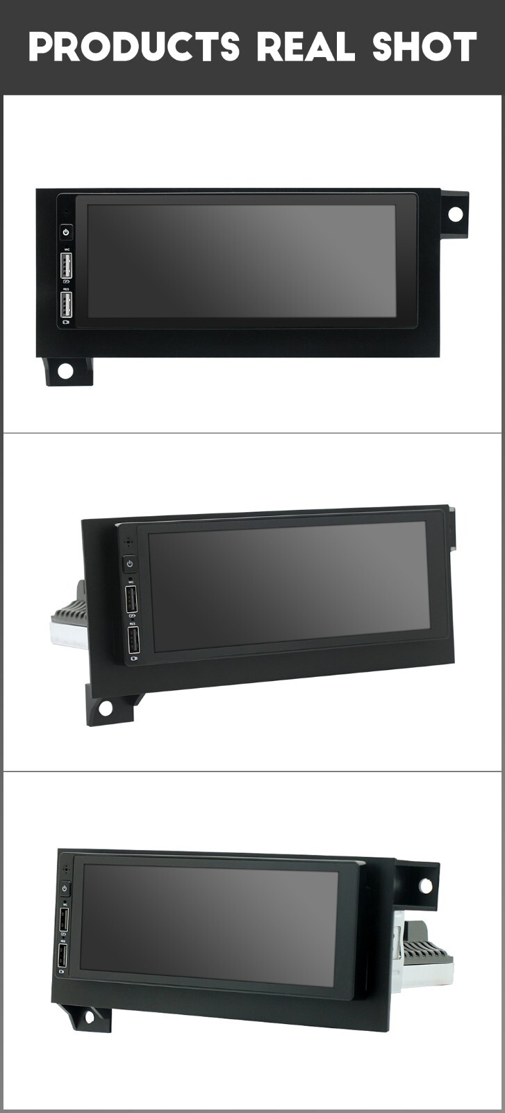 6.8in Car MP5 Player FM Radio AUX For Carplay Fit For 1997-2001 Jeep Cherokee