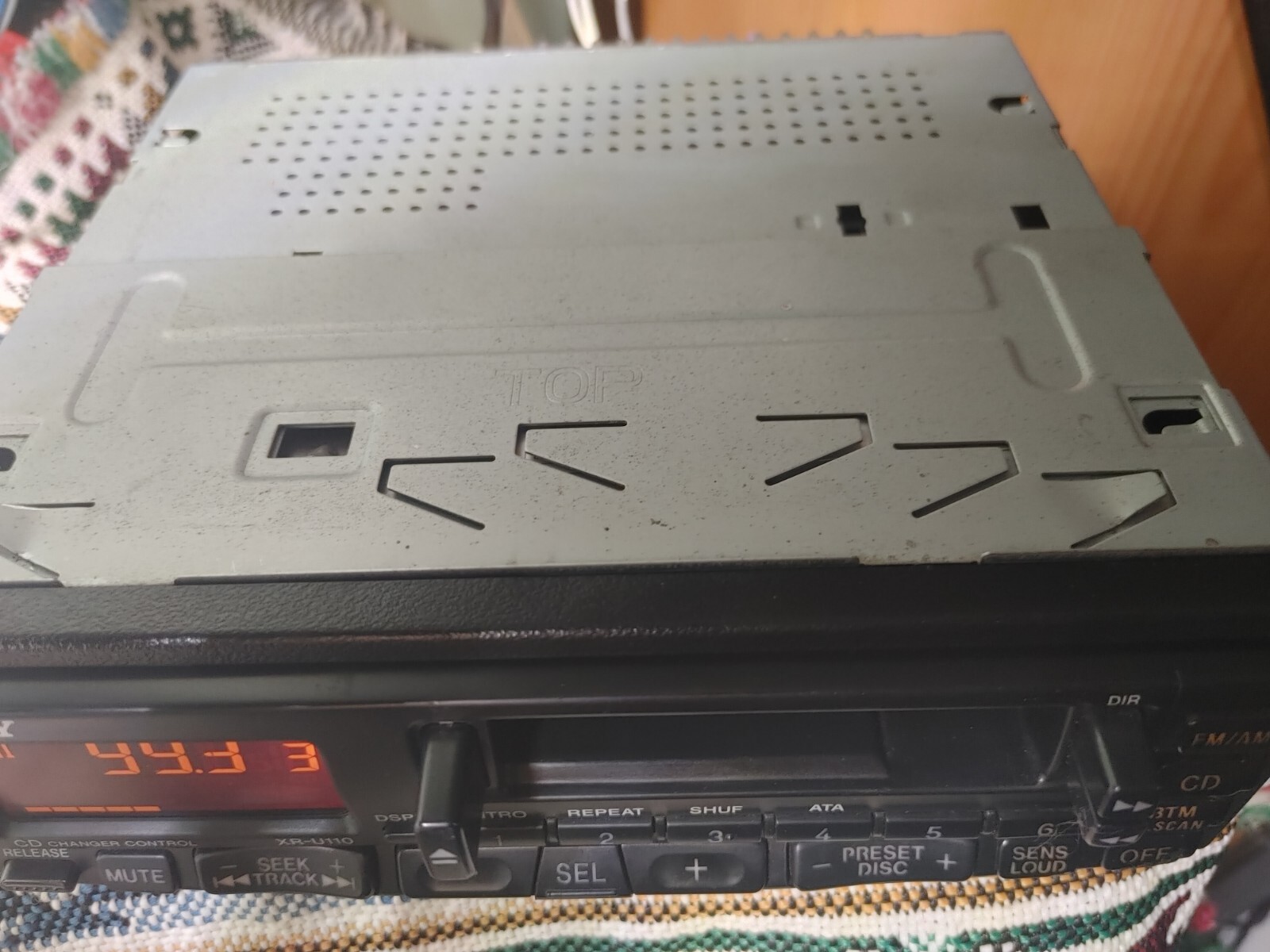 VTG 90s Old School SONY XR-U110 Car Stereo Radio Cassette Audio Deck Unilink CD