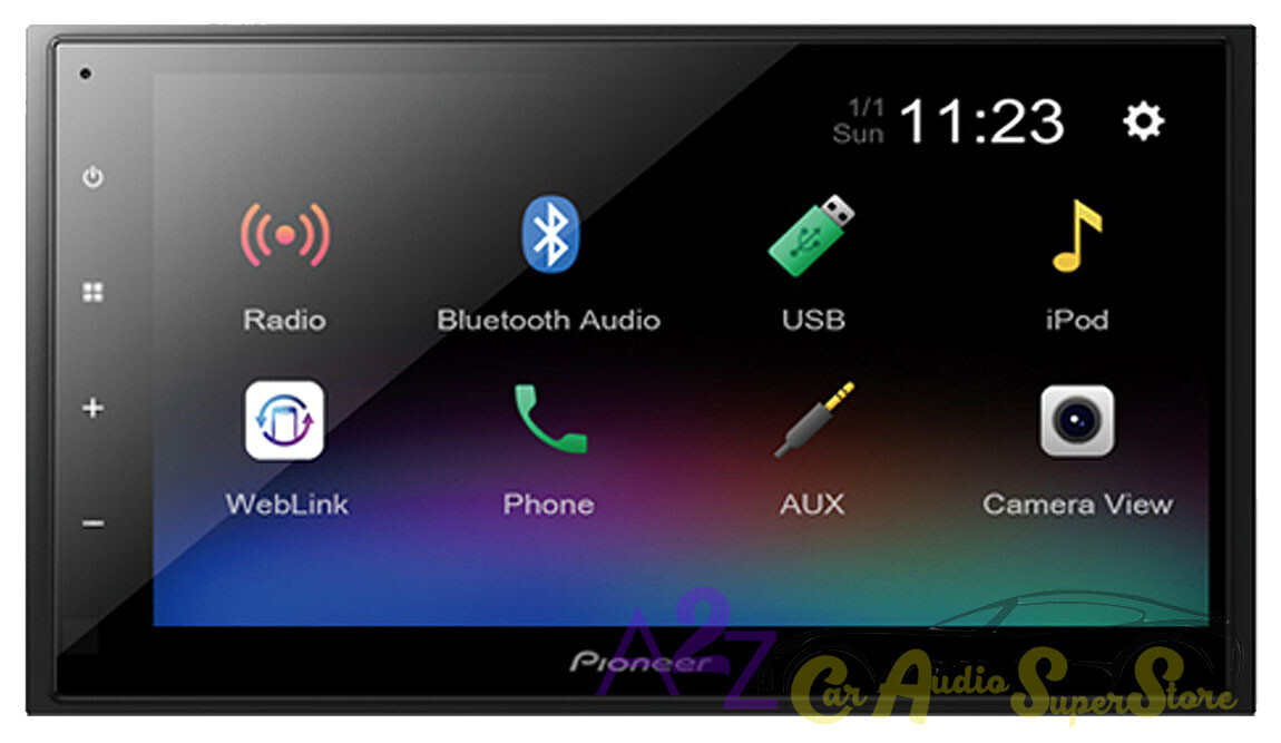 PIONEER DMH341EX 6.8″ DIGITAL MULTIMEDIA RECEIVER (DOES NOT PLAY CDS) DMH-341EX