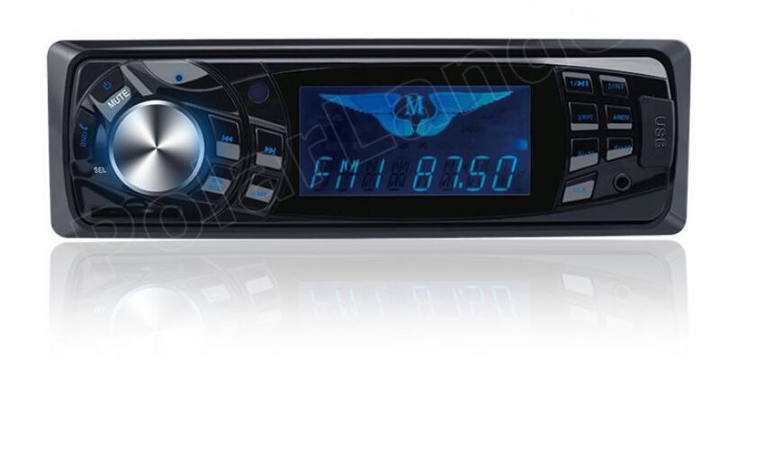 Single 1 Din 12V In-dash Car Radio Bluetooth FM Aux Input Car Stereo MP3 Player