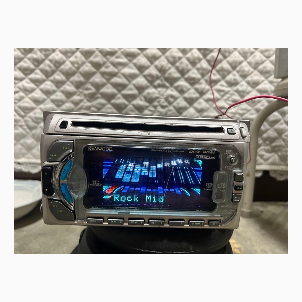 Kenwood DPX-4021 2-DIN CD Cassette Player Car Audio Head Unit JDM