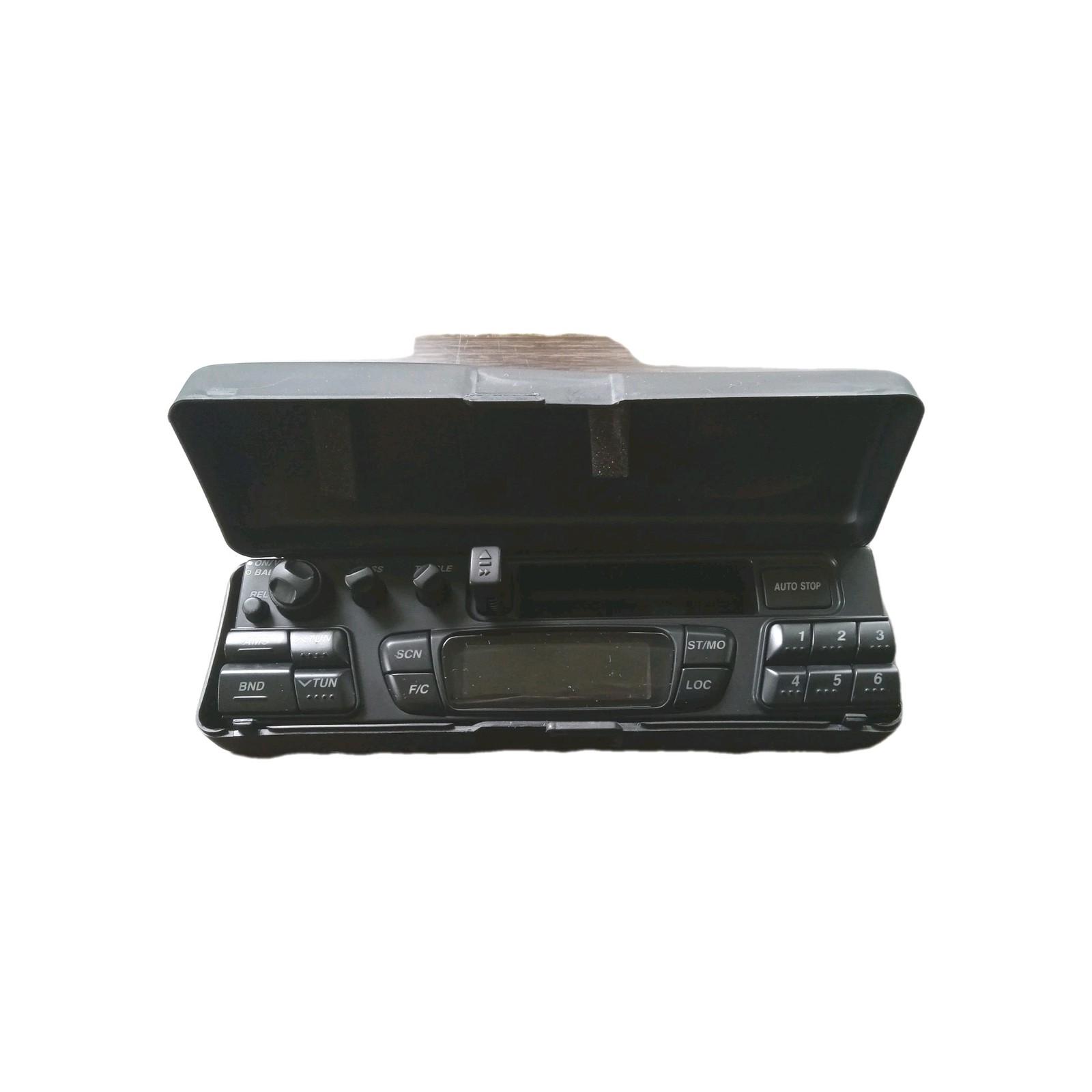 AM FM cassette For Car Optimus 2110 In Dash Detachable Face Radio Shack New