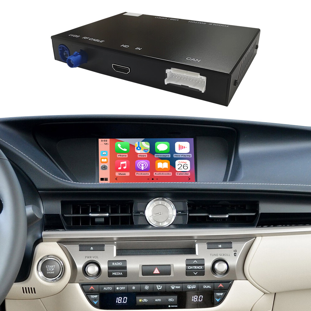 For Lexus ES 2014-2019 Wireless Carplay Android Auto Module Mirror Link AirPlay