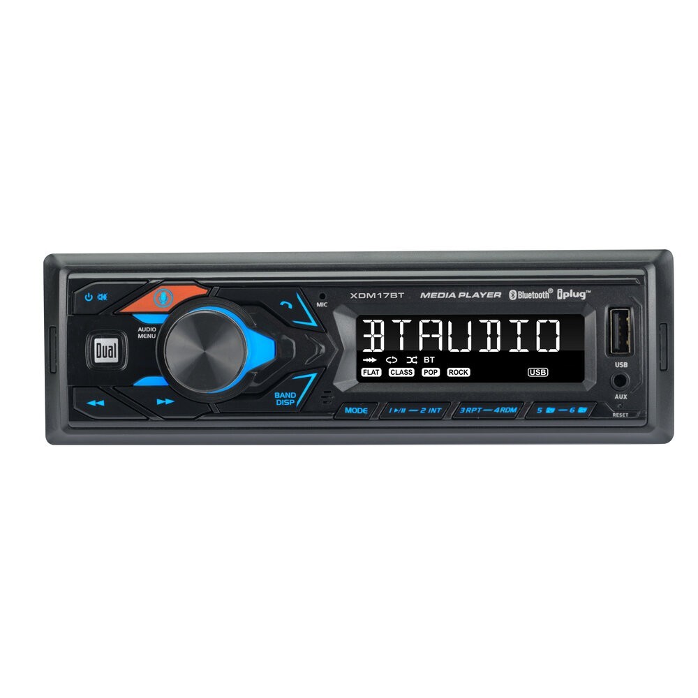DUAL XDM17BT Bluetooth MP3/USB Car Stereo AM/FM Radio for 2002-2006 Toyota Camry