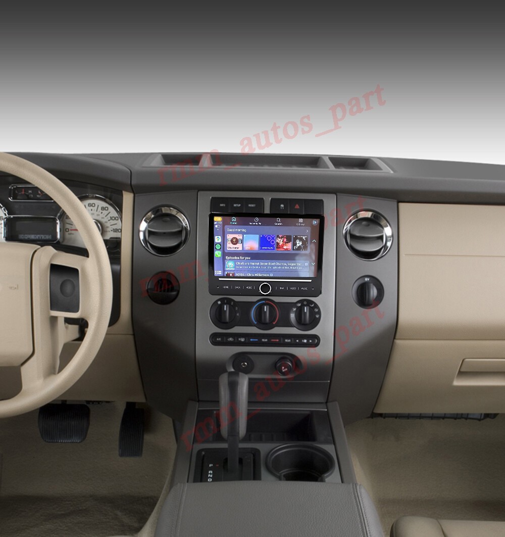 For Ford Expedition 2007-2014 U354 Car Stereo Radio CarPlay Android 14 GPS Navi