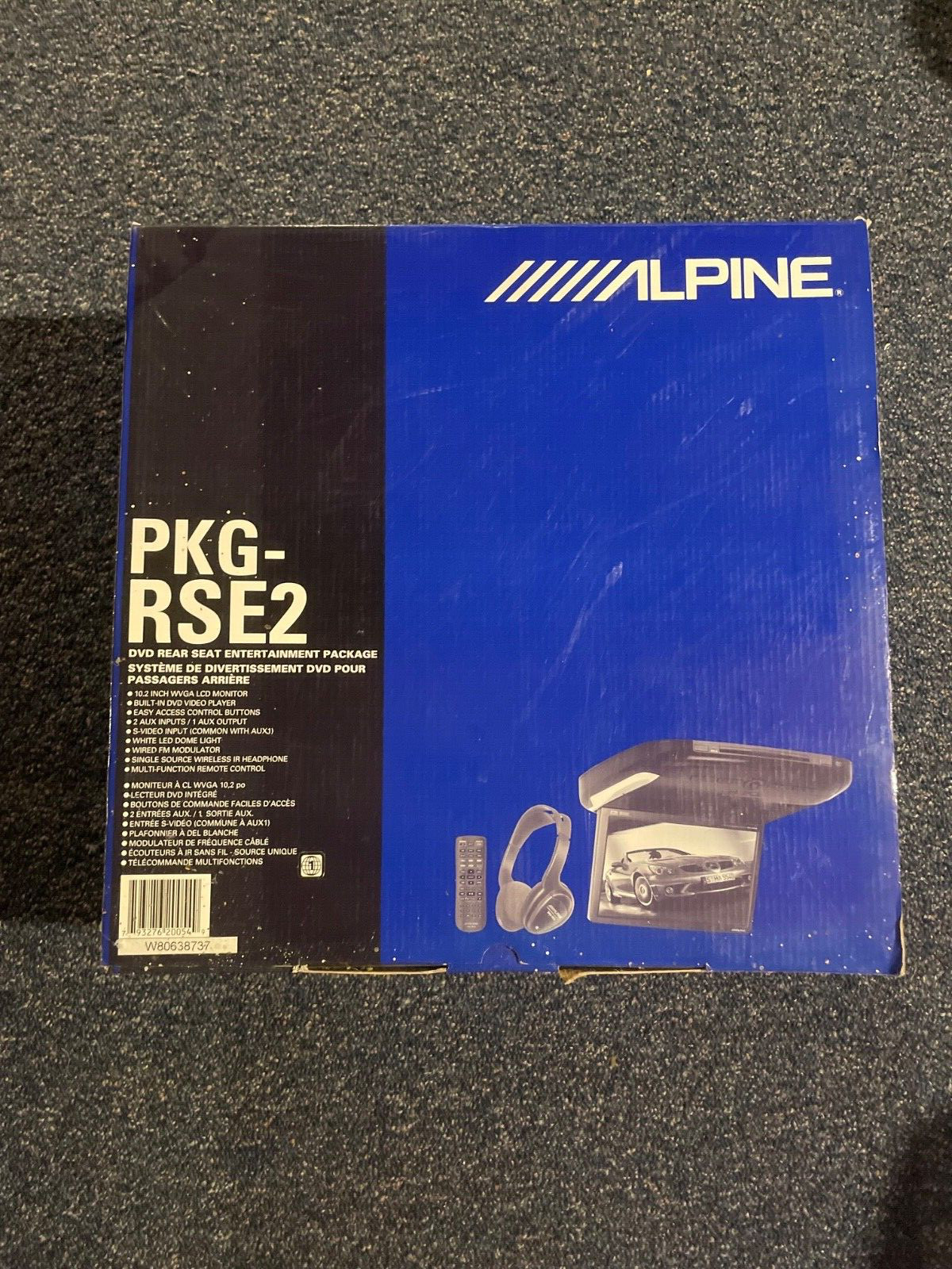 Alpine PKG-RSE2 Car Movie Player