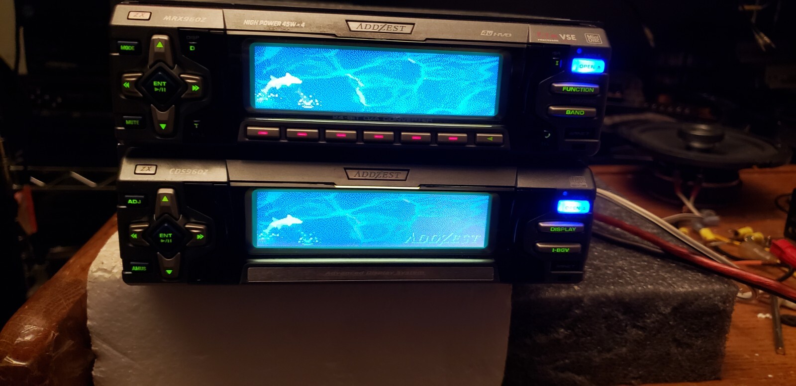 Clarion Addzest mrx960z & cds960z old school