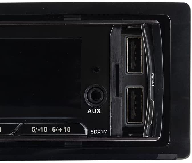 DS18 1 Single Din Bluetooth Radio Car Stereo Audio AUX/FM/SD/MP3 Player Remote