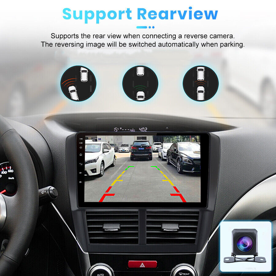 Apple CarPlay For Subaru Forester Impreza 2009-2013 Car Stereo Radio GPS Navi FM