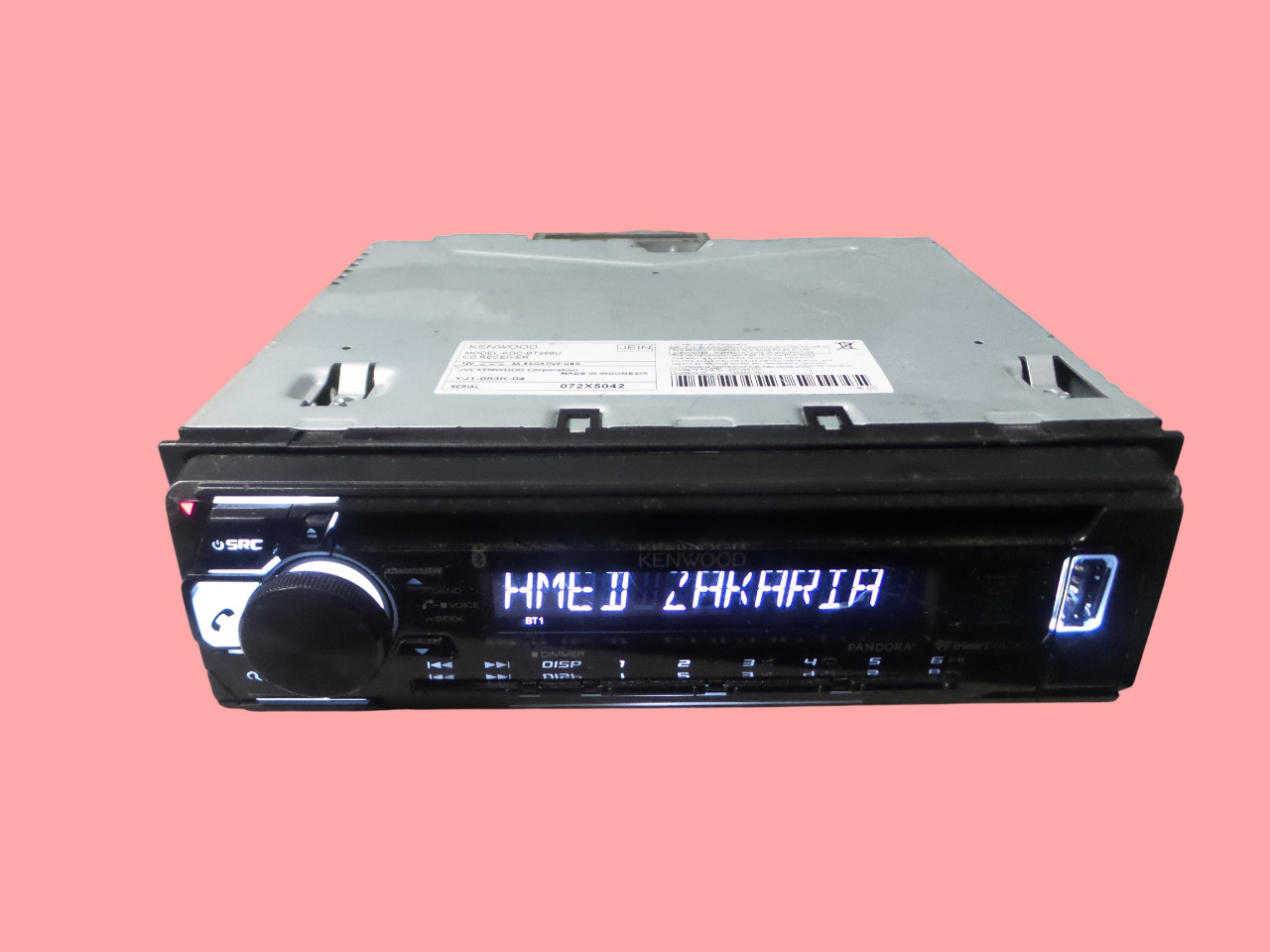 Kenwood KDC-BT268U CD Receiver w/ Bluetooth – Free Shipping