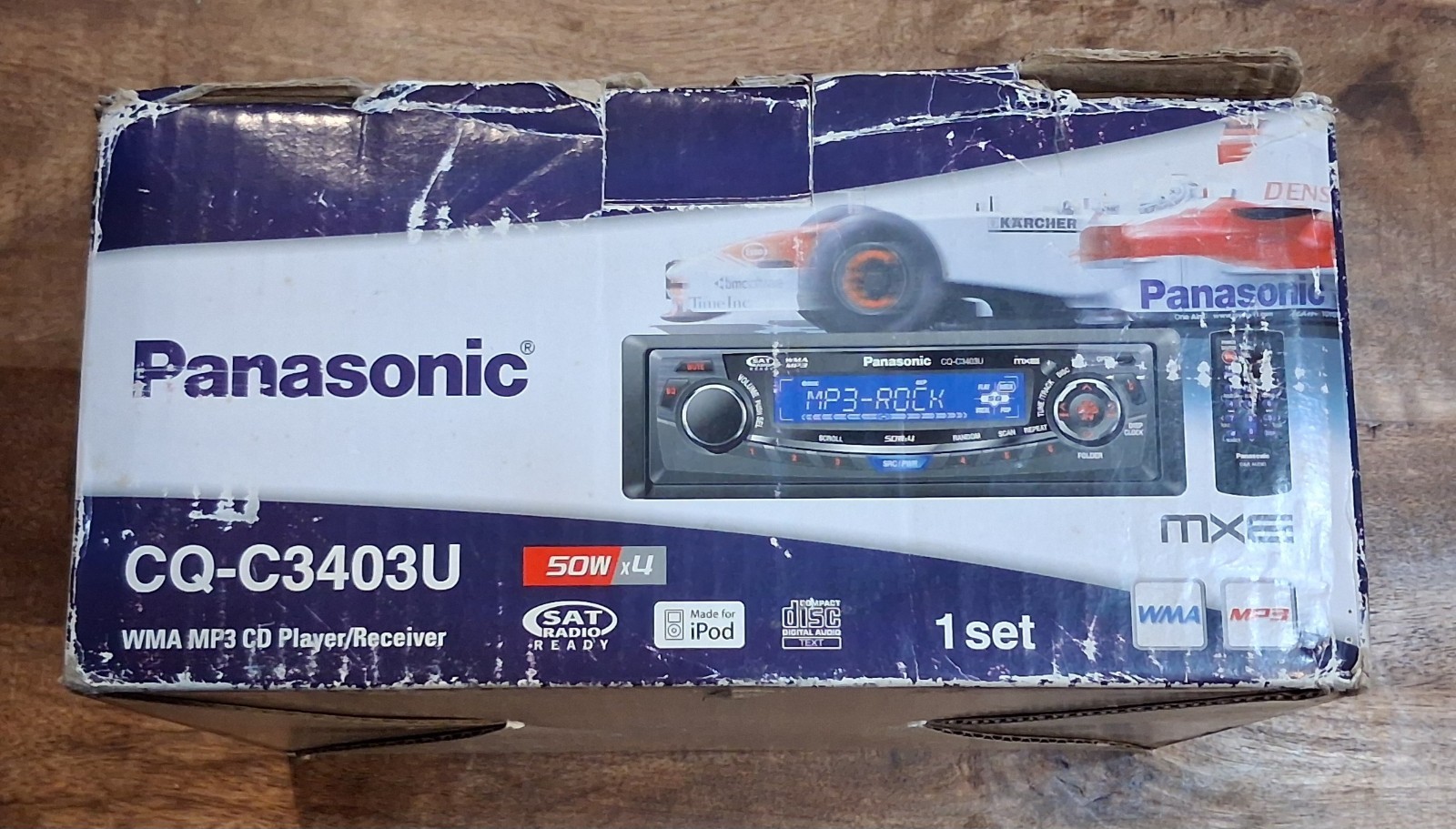 PANASONIC CQ-C3403U MP3 Cd Player/Receiver MXE High Power 50Wx4