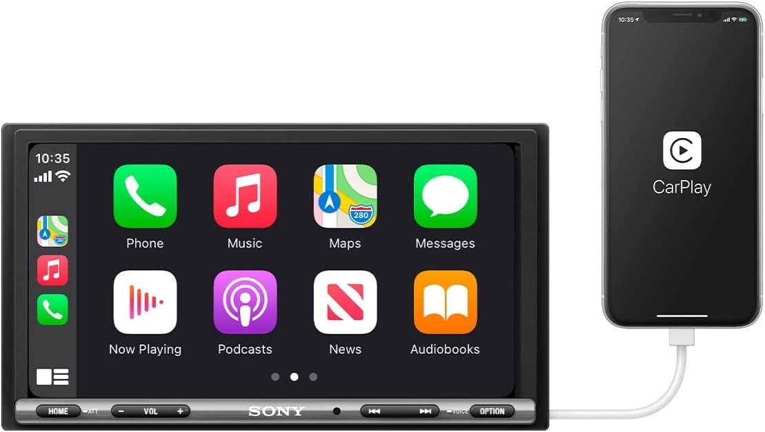Sony XAV-AX3200 7-Inch Multimedia Receiver with Apple CarPlay/Android