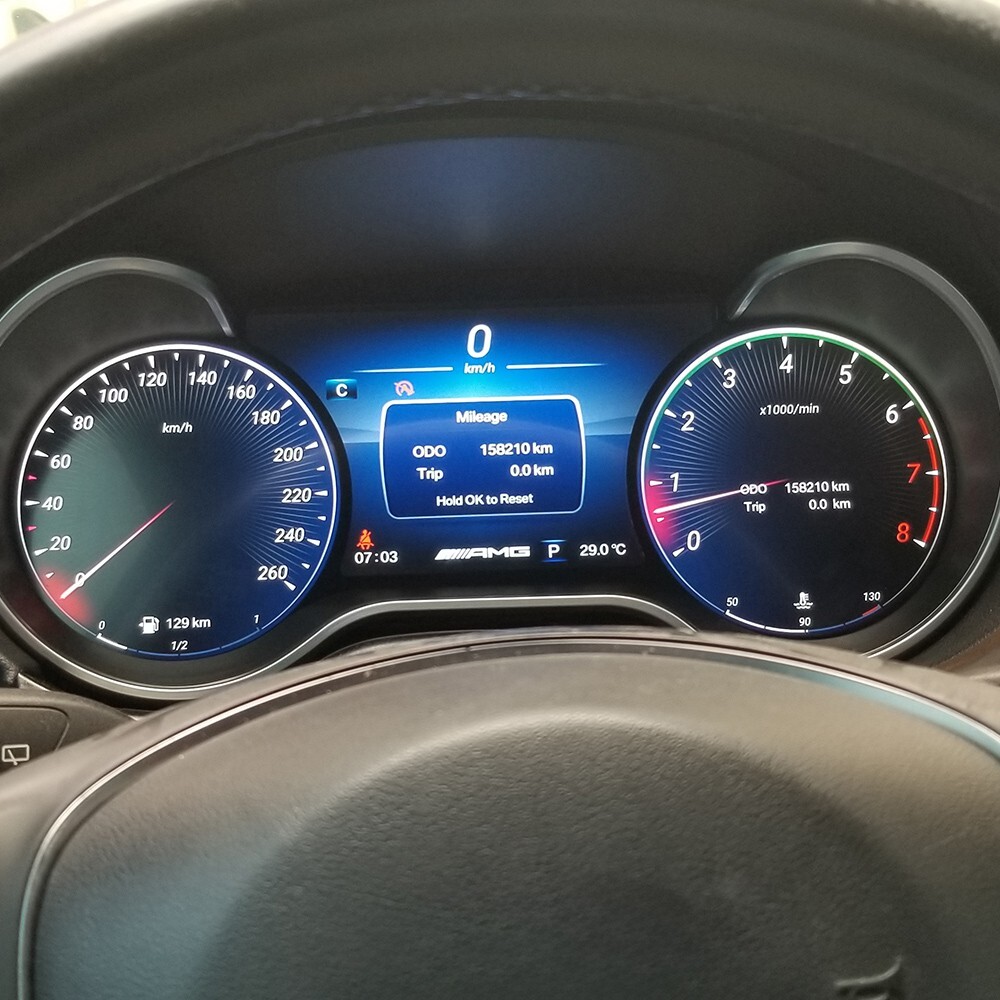 Car Instrument LCD Digital Cluster For Mercedes Benz G Class 2014-2018 dashboard