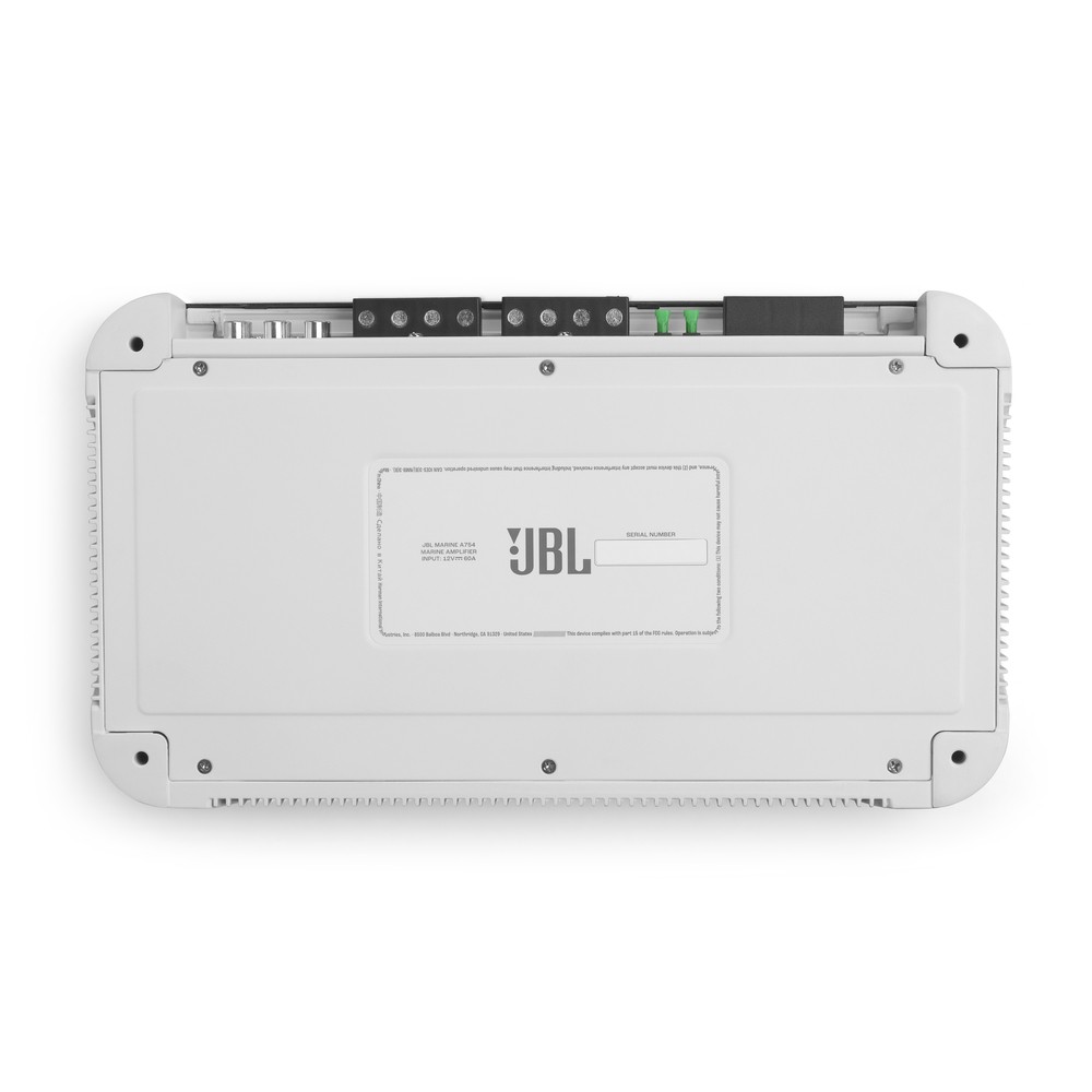 JBL Marine A754 Class H Marine Series 4-Channel Amplifier