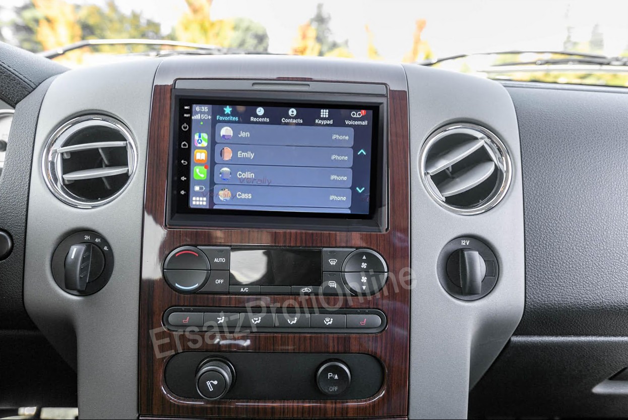For 2004-2008 Ford F-150 F150 Carplay Car Radio Android Auto Navi GPS WIFI SWC