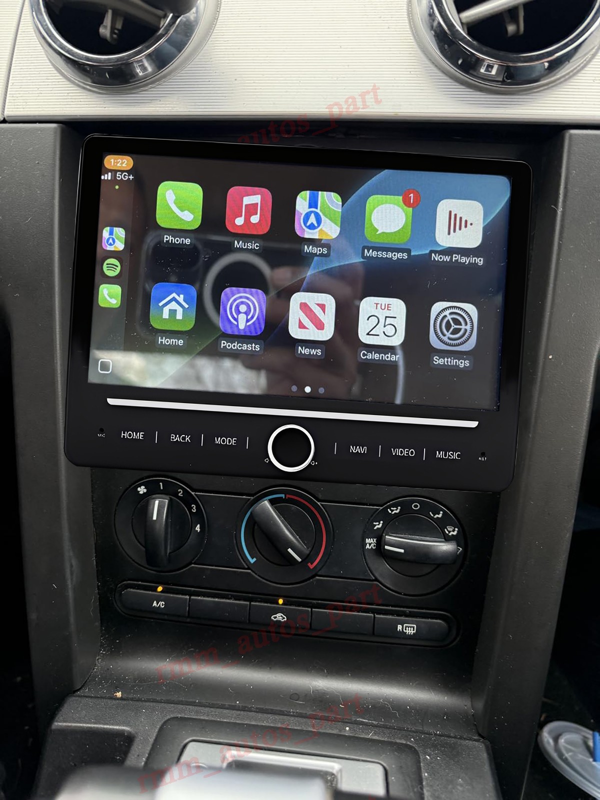 For 2005-2009 Ford Mustang Carplay Car Radio Android 14 2+64G Navi GPS WIFI