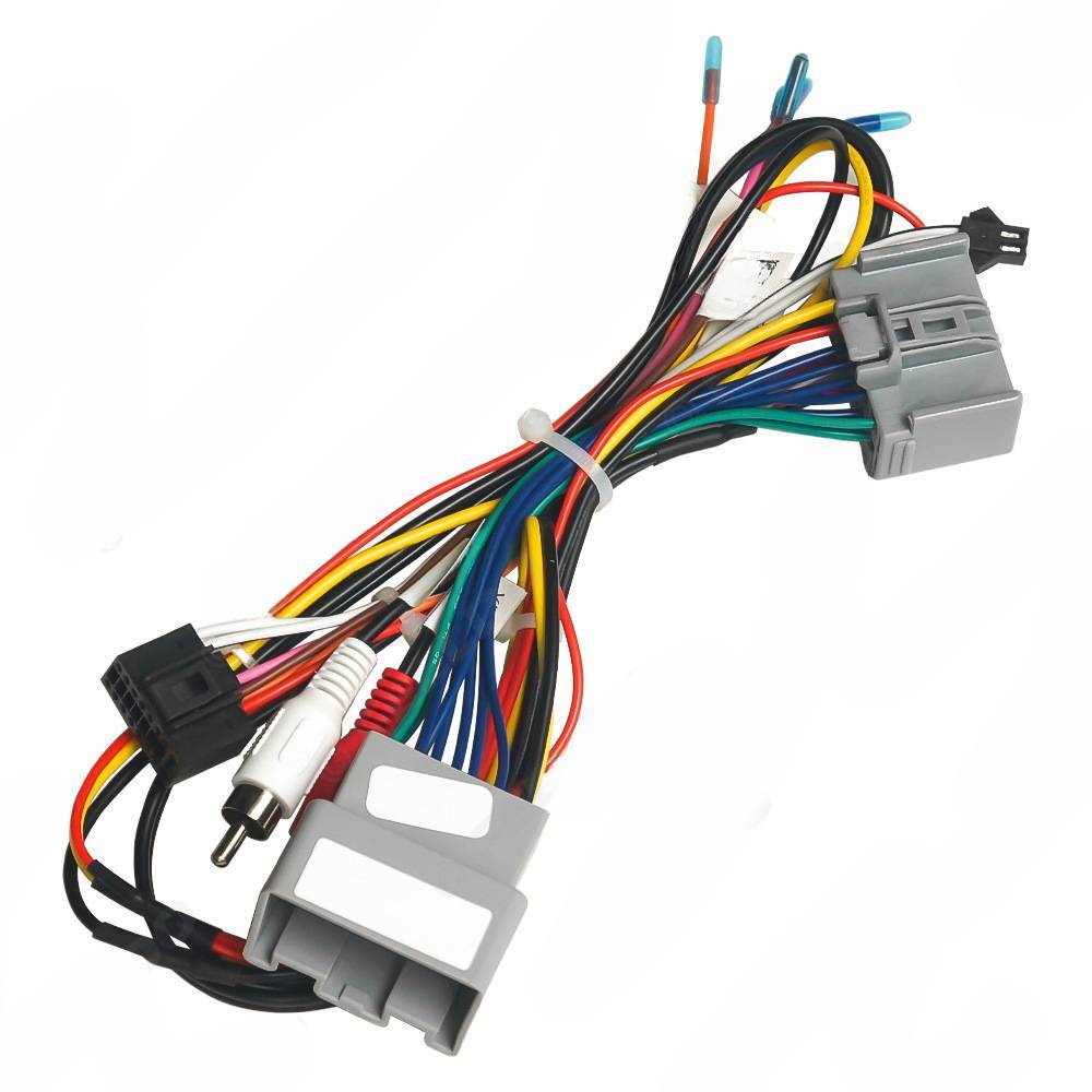 for Freelander 2 Android Navigation 16PIN Power Car Audio Modification Cable