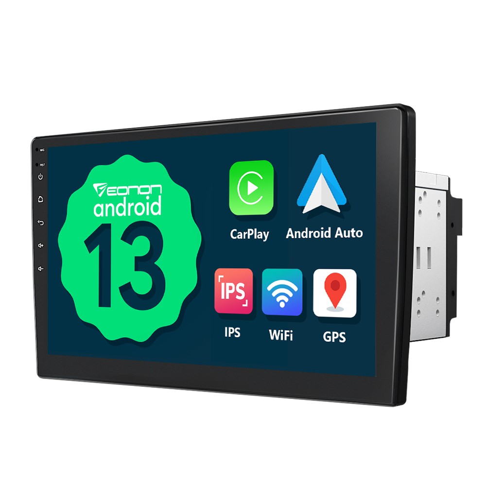 Universal Double DIN Android 13 10.1″ IPS Car Radio Stereo GPS Navi WIFI CarPlay