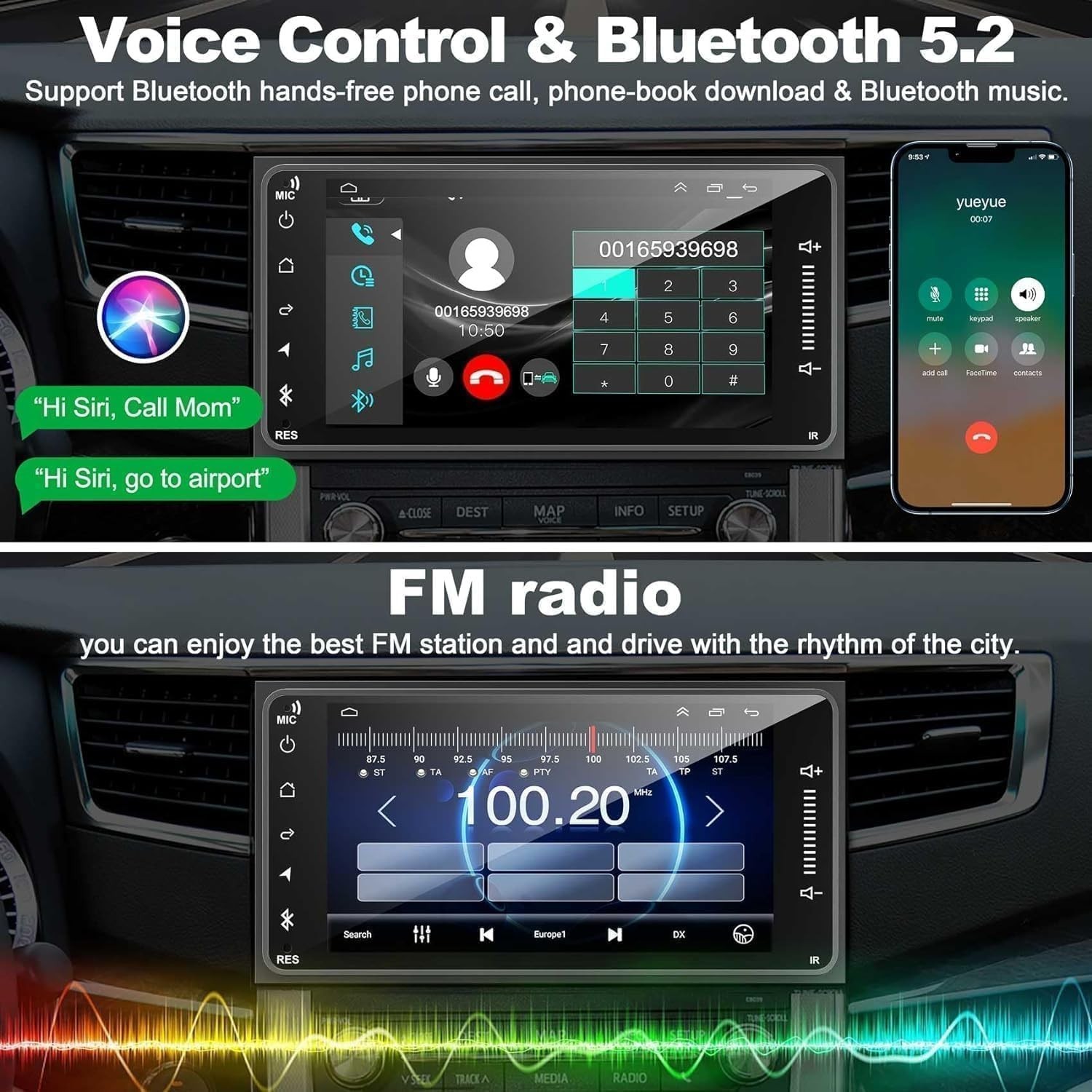 4G+64G Car Radio Stereo for Scion FR-S 2013-2016,tC 2005-2016, xB 2004-2015, …