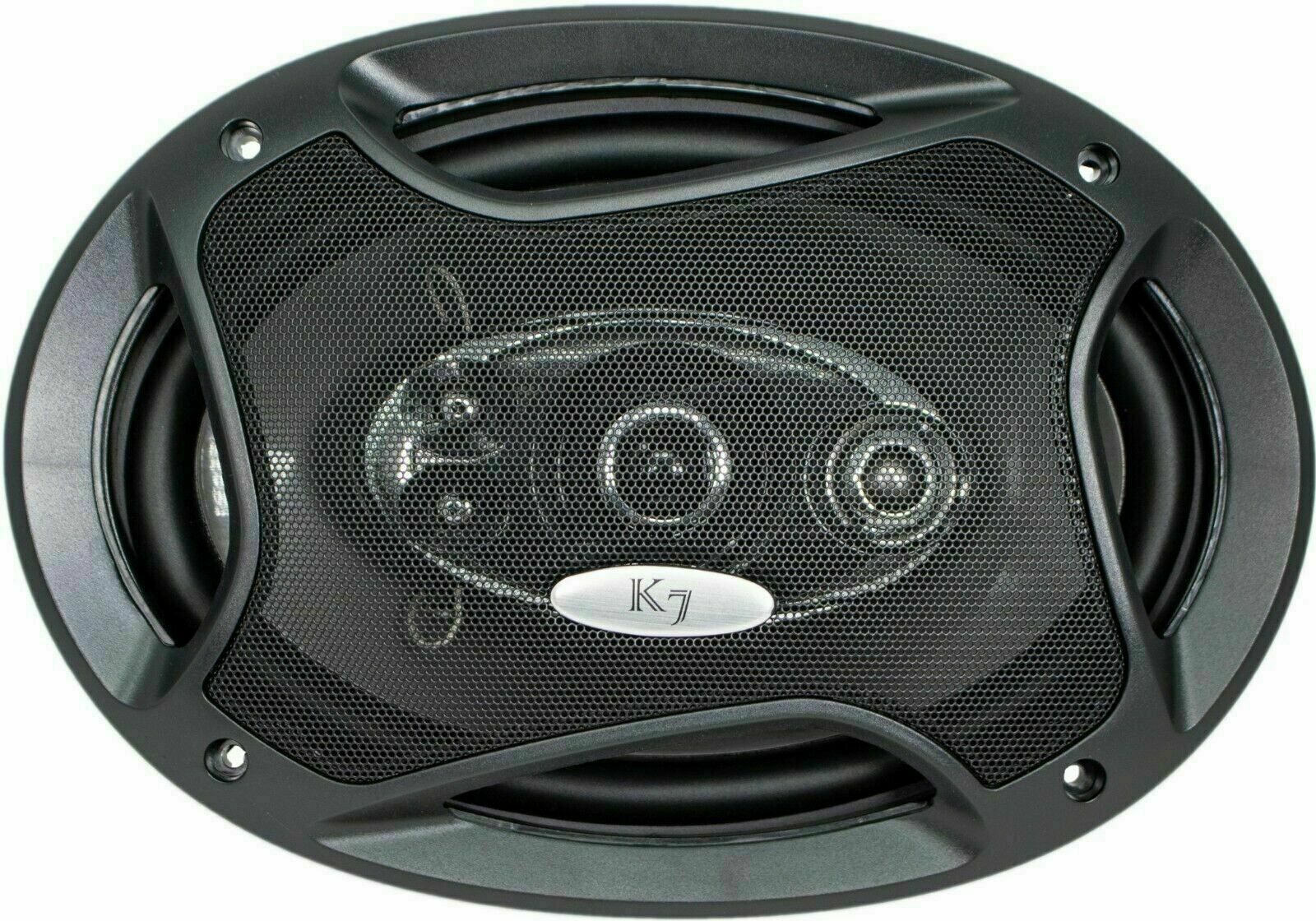 Gravity AGR-S202 1-Din Car Stereo Receiver + 2x Audiotek K7 6×9″ 700W Speakers