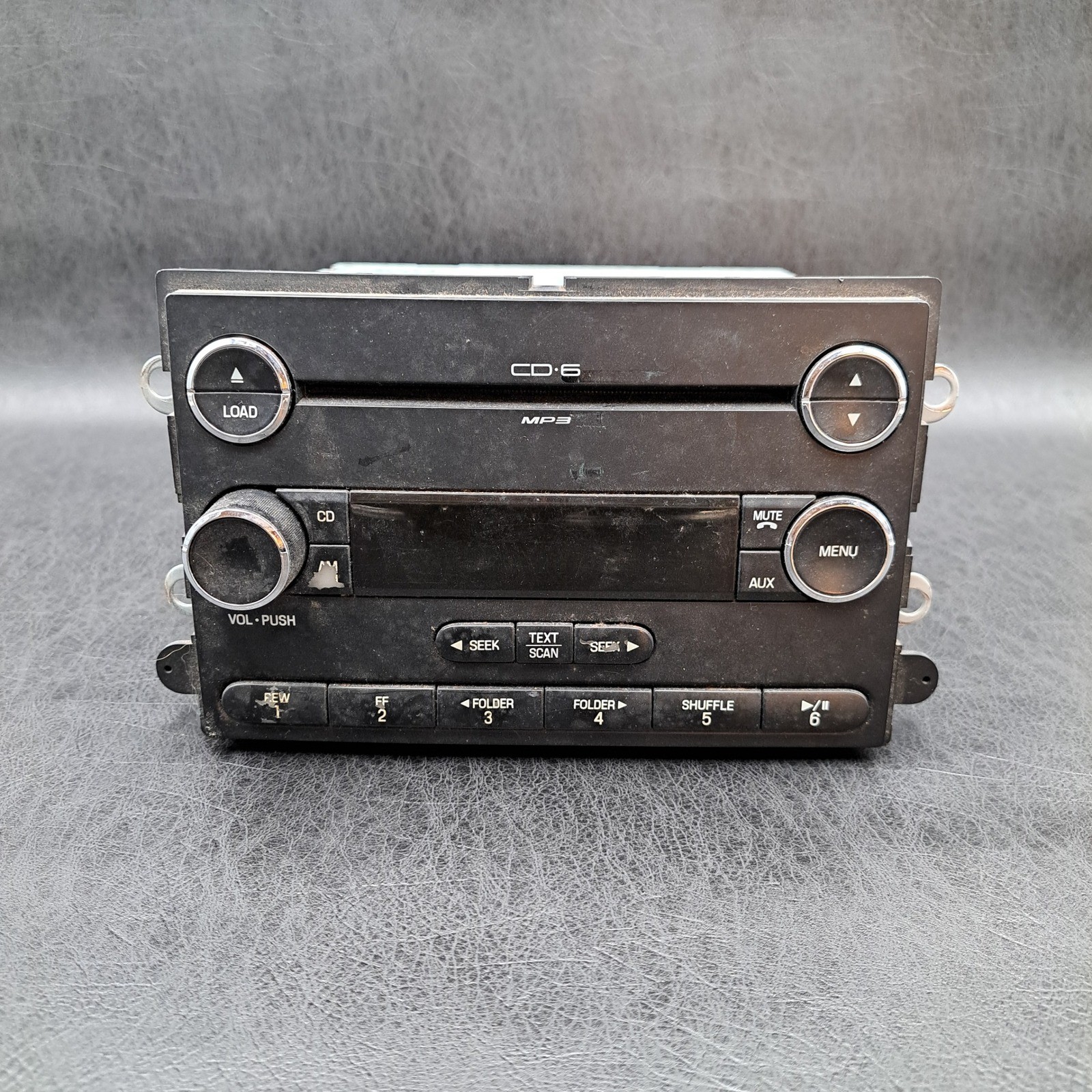 Ford Radio 6 Disc CD Player MP3 AM FM Aux OEM Head Unit 8G1T-18C815-DA
