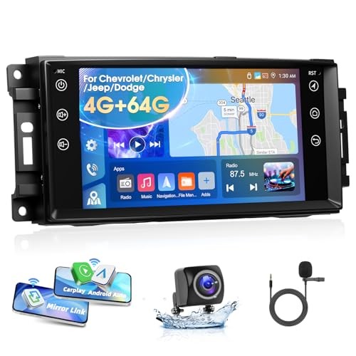 Android 15 Car Stereo for [4+64G] with Mirror Link