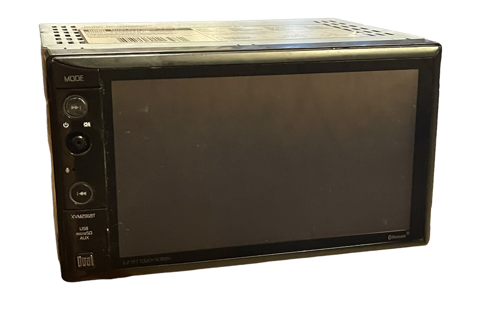 6.2″ Double DIN Touchscreen AV Media Receiver with Bluetooth