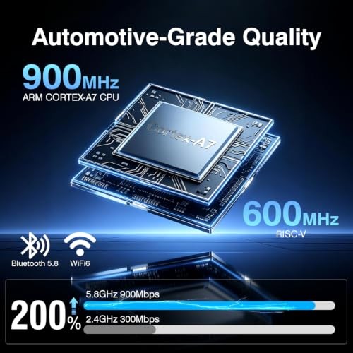 2-in-1 Wireless CarPlay & Android Auto Adapter Bluetooth 5.3 5GHz Wi-Fi No