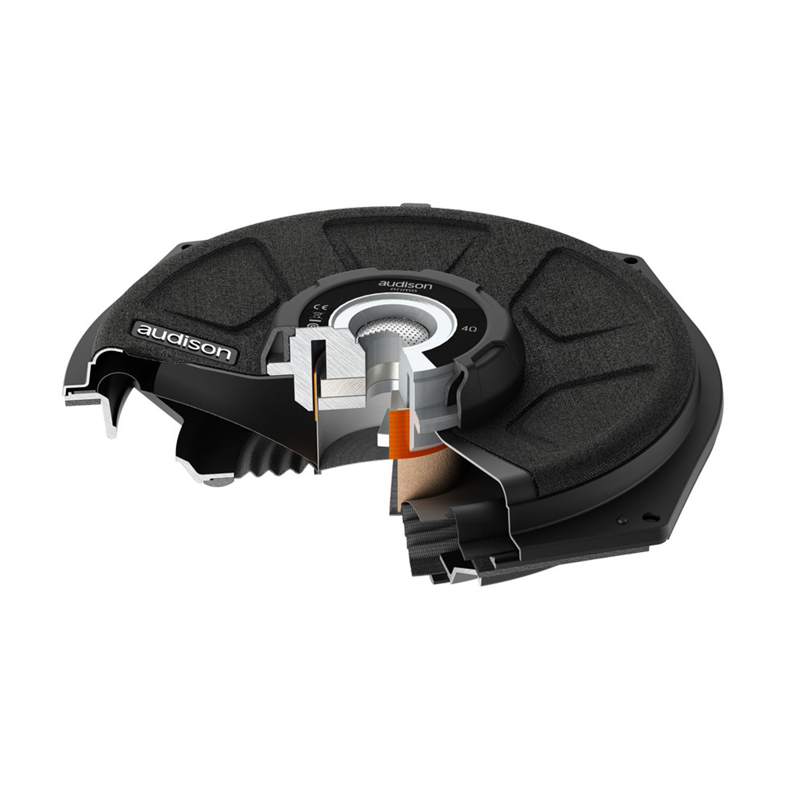 Audison BM-SPK-03 Replacement Front and Underseat Woofers compatible with 18-…