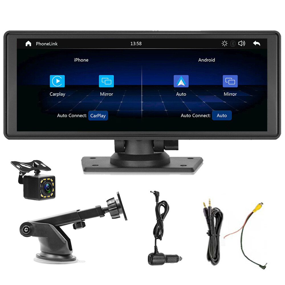 9.3 inch Android Auto Bluetooth BLackup Camera Touch Screen GPS wireless Carplay