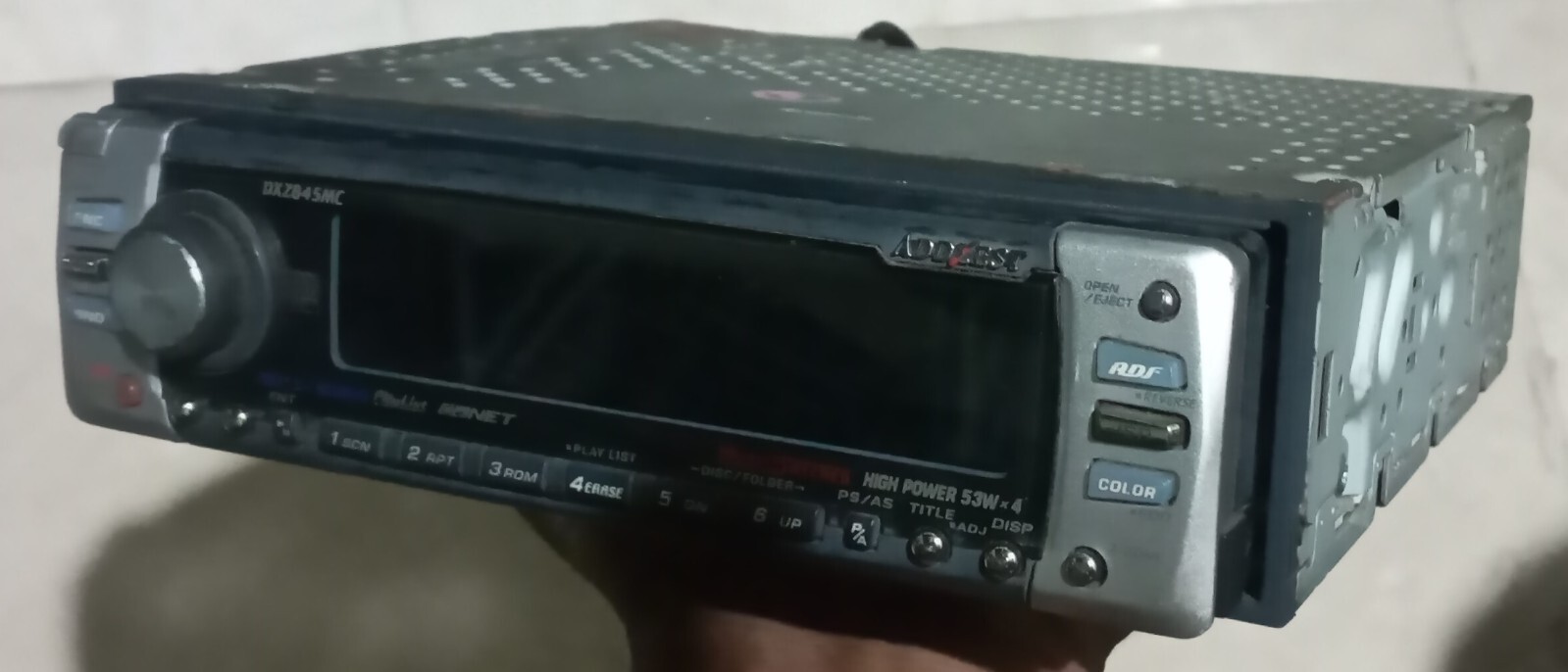 Clarion Addzest DXZ845MC Car Radio CD Receiver classic old school rare JDM