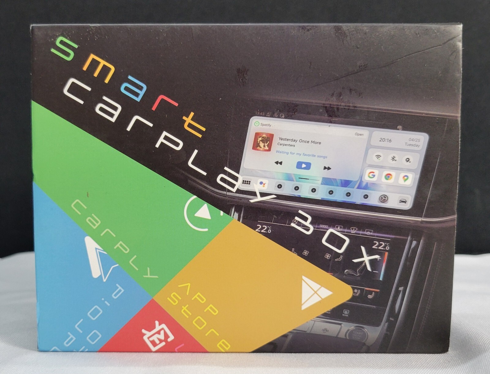 Wireless CarPlay Android AI Box Pro – Android 11, Bluetooth 5.0, 2.4/5G Wi-Fi