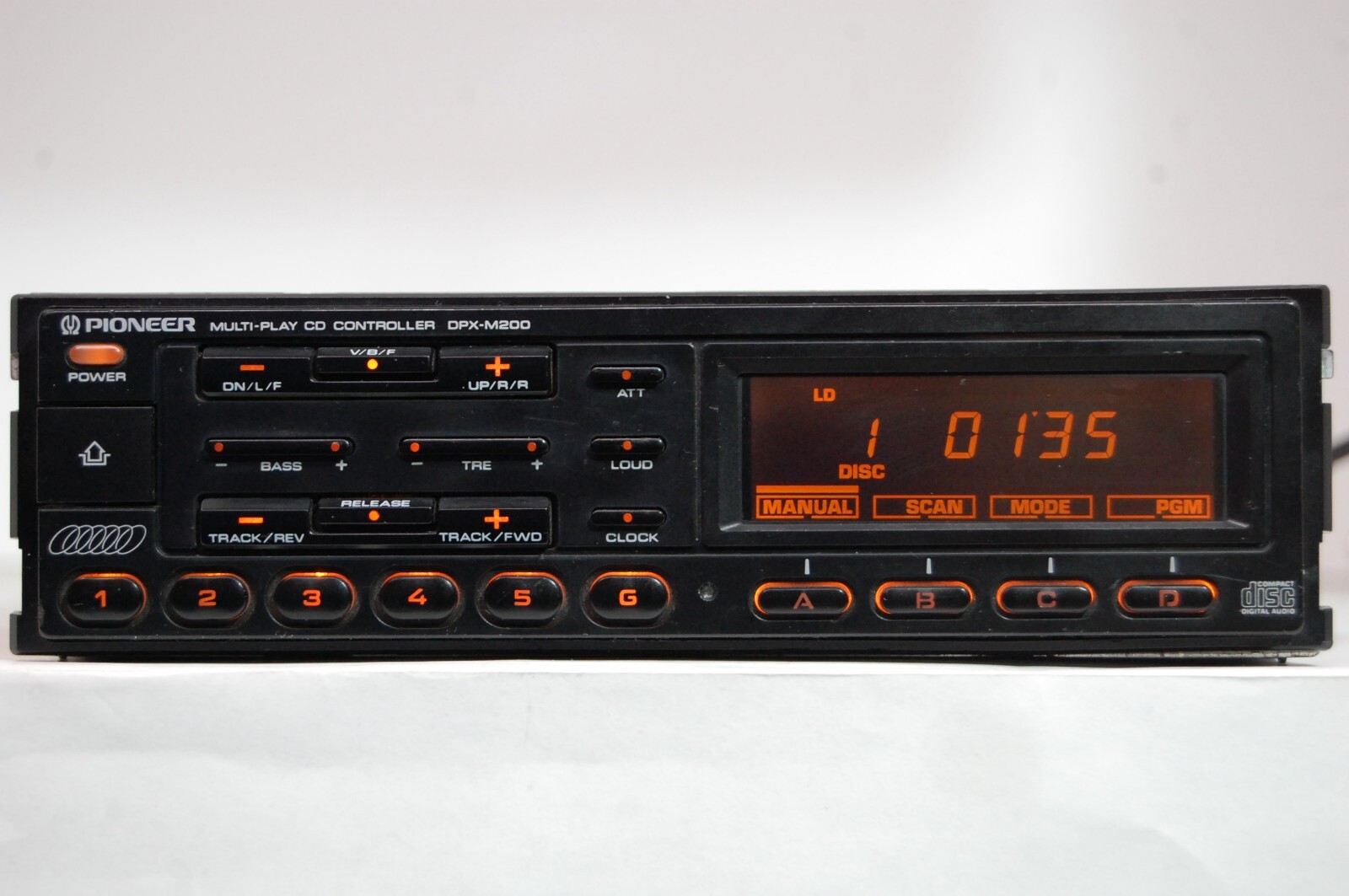 Vintage Pioneer DPX-M200 CD Changer Controller DEX Chevy Ford Mopar old rare
