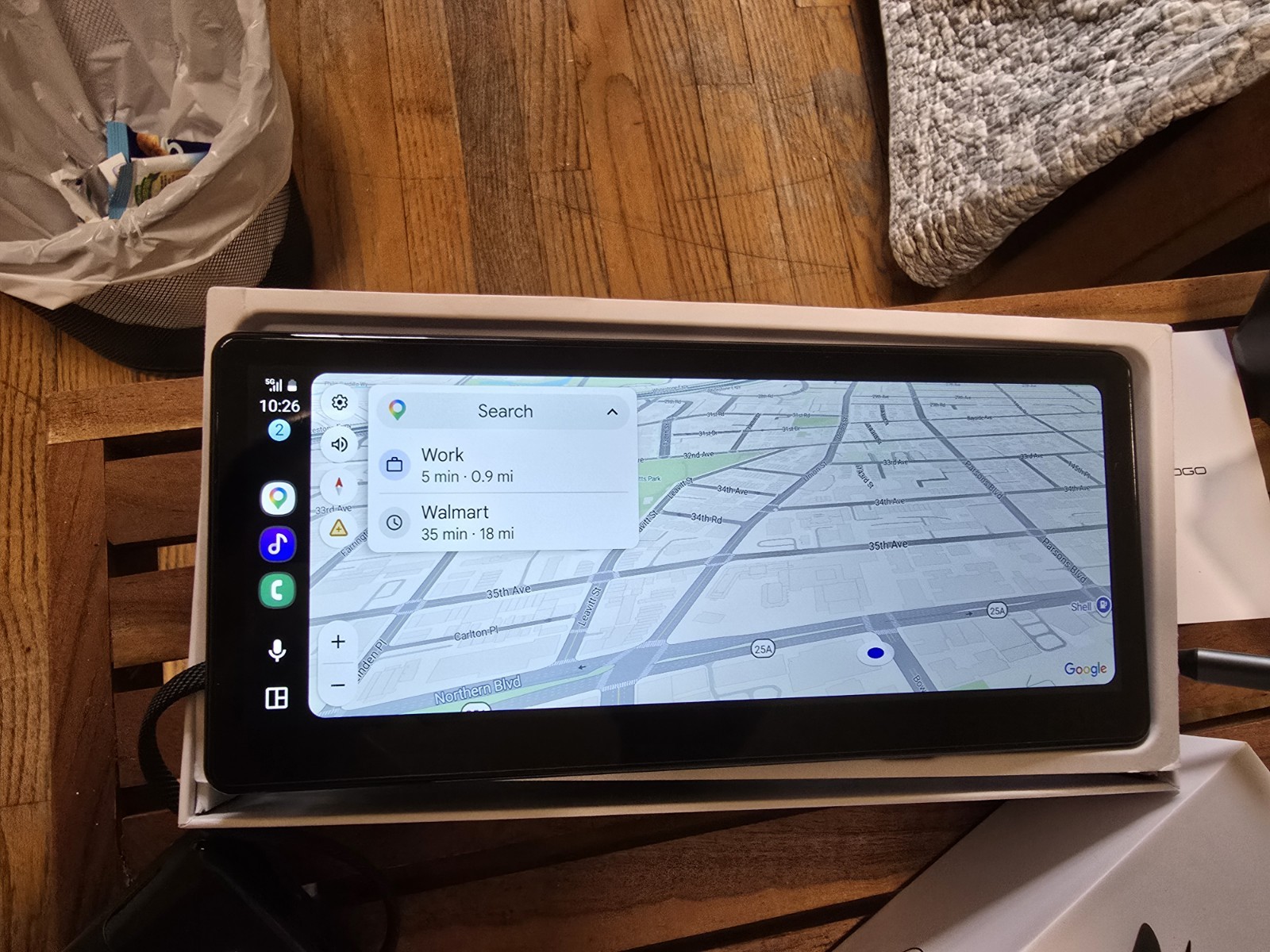CarPodGo T3 Pro Portable Wireless CarPlay Android Auto 8.9 Inch Touch Screen