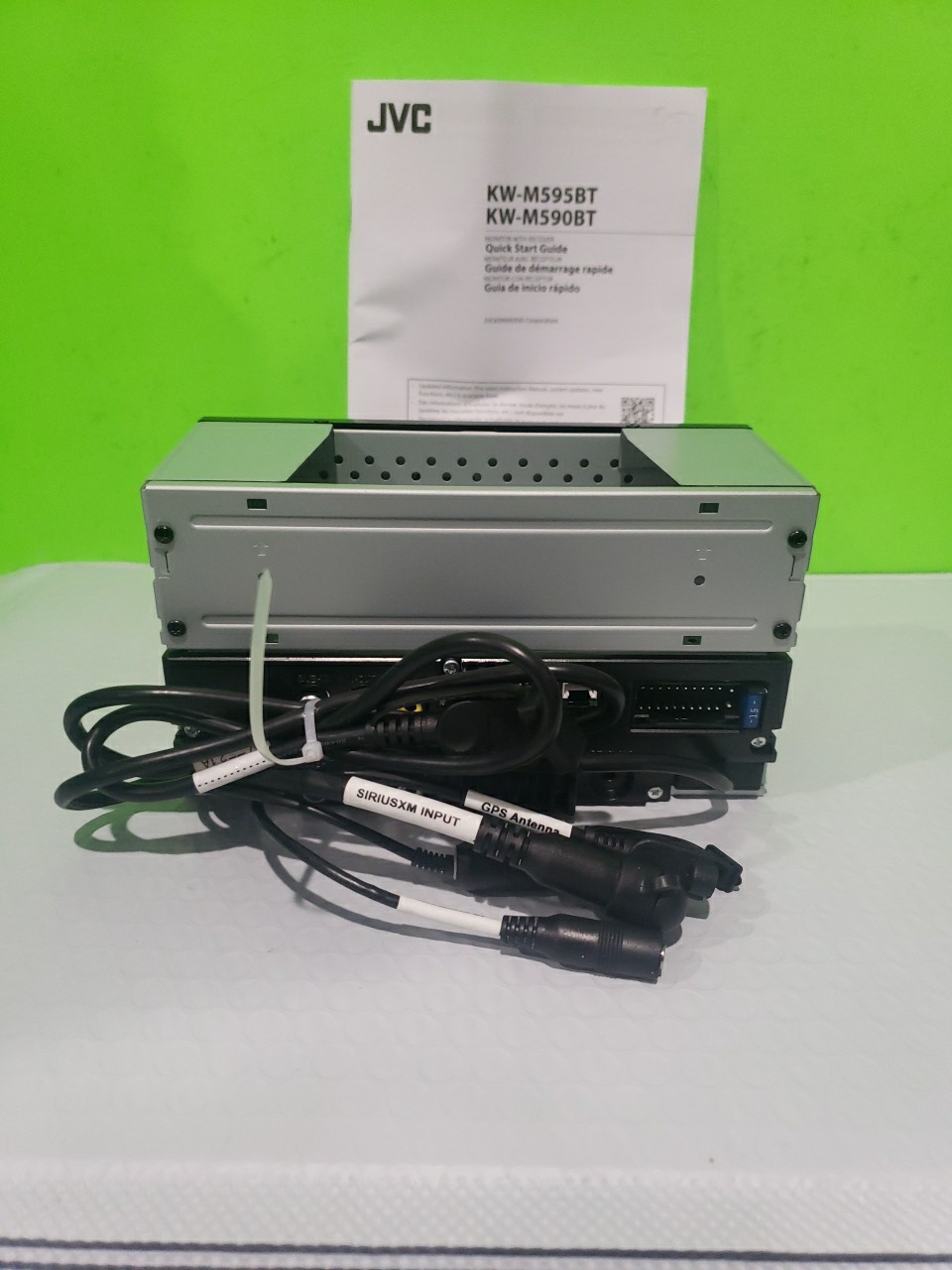 JVC KW-M595BT Digital multimedia receiver (does not play discs) Open Box