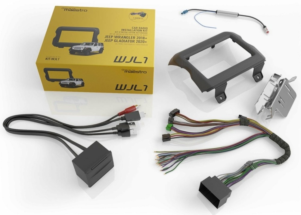 Alpine iLX-W670-M Factory Radio Upgrade Kit for 2018-2023 vehicles from Jeep